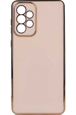 Zore Galaxy Uyumlu A73 Kılıf Bark Kapak - Rose Gold Rose Gold