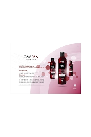 Gam Pan Dökülme Karşıtı Koruyucu Günlük Bakım Şampuanı 275 ML