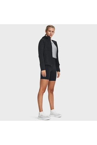Under Armour Unstoppable Fleece Kadın Siyah Polo Yaka Tişört