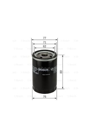 Toyota Hilux 2.5 D-4d 07.2005 - 08.2011 Bosch Yağ Filtresi Filitre