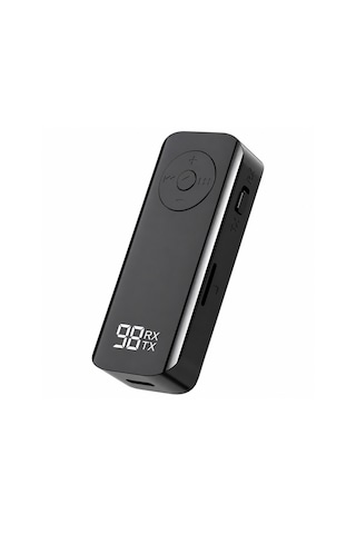 Microcase Bluetooth 5.3 Alıcı Verici Aux Adaptör Tx Rx Kablosuz Araç Ses Sistemi Ve Hoparlör Dönüştürücü Al5780