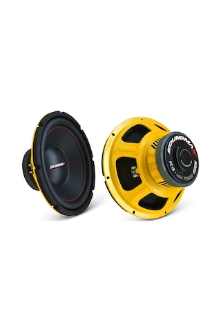 Soundmax Sx-fc12 30 Cm 1500 Watt Kabinli Subwoofer Bas