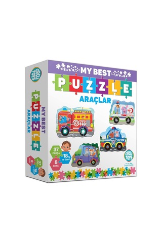 My Best Puzzle Hayvanlar Araçlar Genel