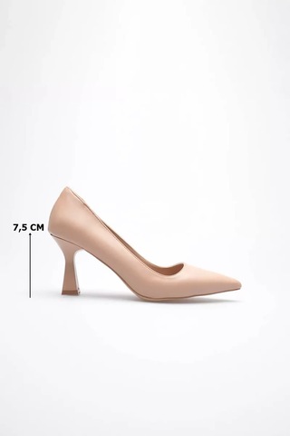 Trendella Nude Topuklu Kadın Stiletto Tr20ms02d Siyah