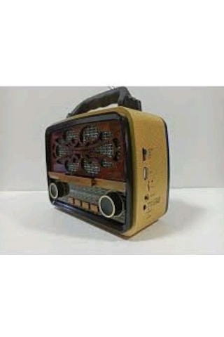 Radyo Nostalji Şarjlı Pilli Bluetooth Fm/Usb/Sd/Aux Everton Rt880