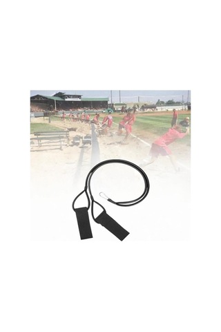 Ganzhoushop Suntek Spor Siyah Esnek Egzersiz Direnç Beyzbol Bandı Siyah