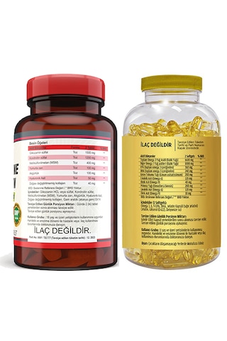 Nevfix Glucosamine Msm 120 Tablet & Flx Omega 3-6-9 90 Tablet