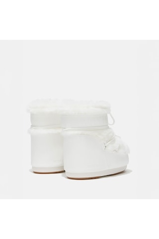 A002 Optical White Kar Botu Kadın 80d1409390-a002 Moon Boot Icon Low Faux Fur Optical White 36-41 Beyaz