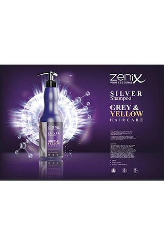 Zenix Turuncu Karşıtı Parlaklık Ve Canlandırıcı Silver Mor Şampuan 500 Ml