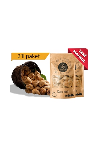 Biincir Kuru İncir Küçük Boy 2 x 1 KG