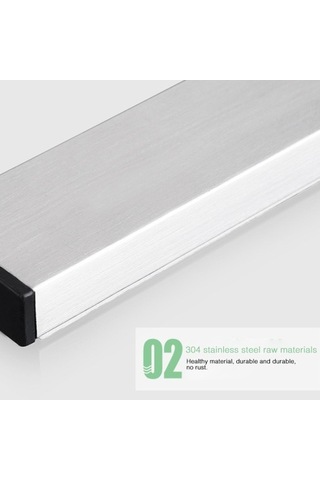 Dancemonkey Mutfak Kaliteli Duvara Monte 304 Paslanmaz Çelik Bıçaklık, Küçük Ve Pratik Ahşap