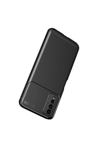 Vivo Y20s Kılıf Tchs Negro Silikon Kapak - Lacivert Lacivert