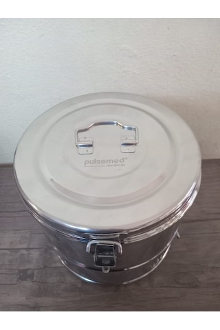 Pulsemed Paslanmaz Çelik Tromel 19 x 19 CM