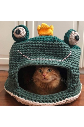 Büro Ev Ofis Hobi Dikiş Atölyesi İçin Açık Krem Penye Kumaş El Örgü İpi