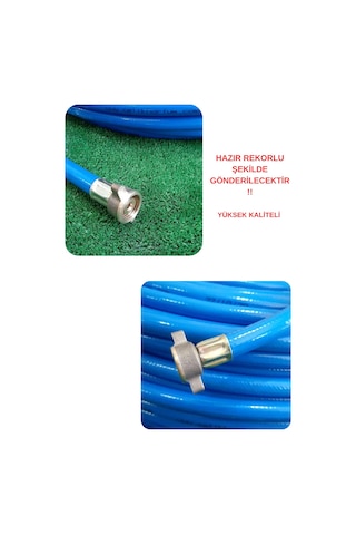 İlaçlama Hortumu 10 Metre - 10mm Hortum - 1/2" Rekorlu Şekilde Gelecektir Diğer