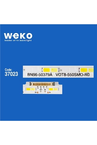 Samsung Uyumlu Un55tu8500 55'' 2 Adet Tv Led Bar Seri 1 Tvnizin İçindeki Led Barla Aynısı Olduğunu Görmeden Almayınız. Led Bar Ürünlerinde Paket Açıldığında İade Kabul Edilmemektedir.