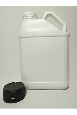 Yandan Kulplu Hdpe 5 L Bidon N1146210 Beyaz