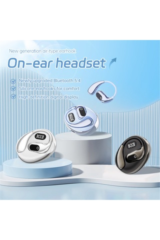 Suofeng Xg99 Ows Kulak Dışı Bluetooth Kulaklık - 138 Dil Gerçek Zamanlı Aı Çeviri, Uzun Pil Ömrü, Yüksek Kaliteli Stereo, İos & Android Uyumlu Gümüş