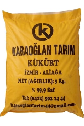 Akrep Yılan Domuz Kovucu Kükürt Ph Düşürücü Toz 5 Kg 1 Adet