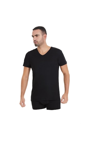 6'lı Paket Erkek Süper Ince Kısa Kol Fanila Atlet 001