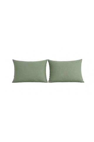 Faralya Life %100 Pamuk 2'li Yastık Kılıfı 50x70 Cm Yumuşak Dokulu Terletmeyen Dayanıklı Ev Otel Tipi Nefes Alabilen Kapaklı Yastık Kılıfı Açık Yeşil
