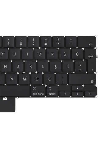 Apple Uyumlu MacBook Air M1 A2337 Klavyekeyboard Us Q Küçük Enter