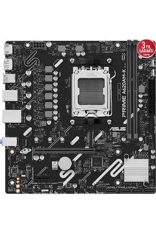 Asus Prıme A620am-k Ddr5 Hdmı-dp Pcıe 4.0 Am5 Matx
