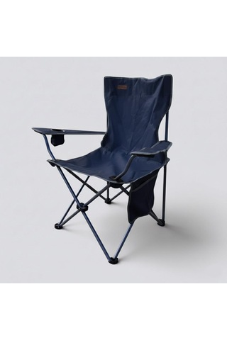 Madfox Campseat X90 Katlanır Kamp Sandalyesi Taşıma Çantalı Navy Blue