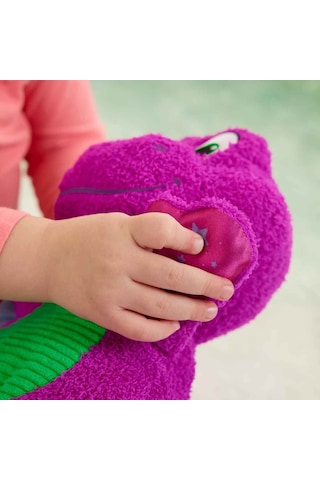 Fisher Price Barney Duyusal Peluş 32 Cm Hyg89