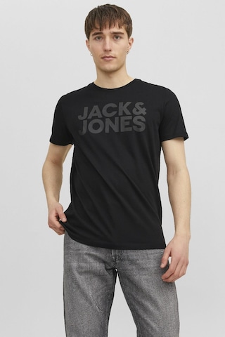 Jack & Jones Jjecorp Logo Tee Ss O-neck Noos SIYAH