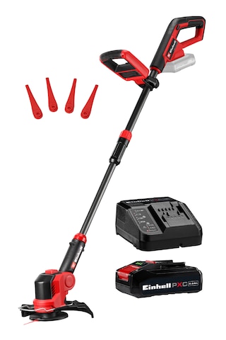 Einhell GE-CT 18/25 Li, Akülü Kenar Kesme Seti (2,5 Ah Akü ve Şarj Cihazı Dahildir)