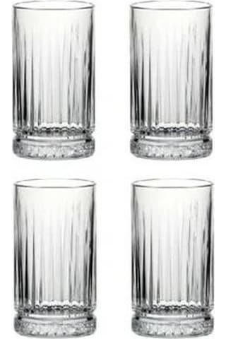 Paşabahçe 520445 Elysia Long Drink 4lü Su Meşrubat Bardağı 365 cc