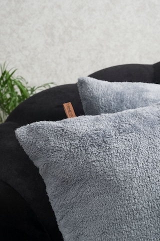 Gri Wellsoft 2'li Hediyelik Dekoratif Kırlent Kılıfı 44x44 Cm