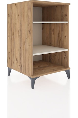 Kronos Komodin 2 Raflı 60x59x96 Çam-aytaşı Atlas Çam