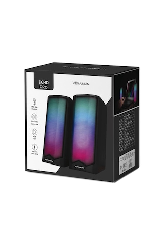 Venandın Bilgisayar Hoparlörü Rgb Usb Speaker 2.0 Stereo Oyuncu Hoparlörü Laptop Pc Masaüstü Ses Sistemi Venandın Bilgisayar Hoparlörü Rgb Usb Speaker 2.0 Stereo Oyuncu Hoparlörü Laptop Pc Masaüstü Ses Sistemi