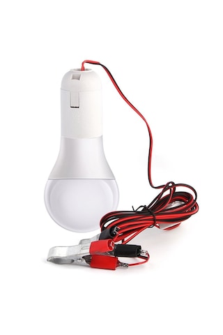 12 Volt 5watt Anahtarlı Araç Çakmaklı-maşalı Seyyar Led Ampul 180 Cm Kablolu 1