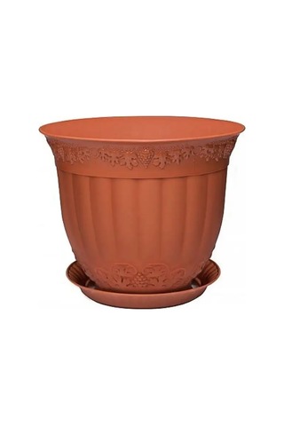 Elfplast Flora 5 Litre Çiçek Saksısı Dekoratif 170950370