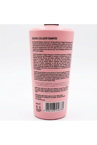 Morokon Keratin & Collagen Şampuan 1000 Ml 2 Adet Tüm Saçlar