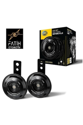 Hella S70 Motosiklet Korna Seti 12v 460 Hz 2li