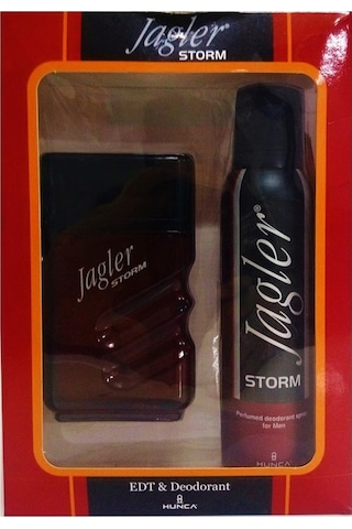 Jagler Storm Erkek Parfüm EDT 90 ML + Deodorant 150 ML 2'li Set