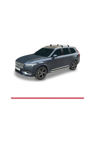 Volvo Xc90 2015 Ve Sonrası İle Uyumlu Ace-2 Ara Atkı Tavan Barı Gri