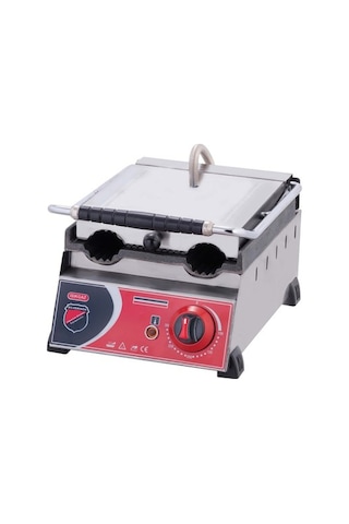 Işıkgaz Silverinox Elektrikli Döküm 2 Li Dürüm Tost Makinesi