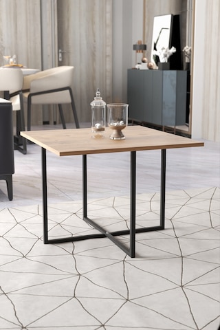 Retodesign Açelya Kare Orta Sehpa Ve 4 Zigon Sehpali Takim 5005