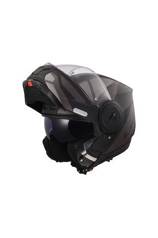 Ls2 Scope 2 Axis Kask Mat Siyah Titanyum