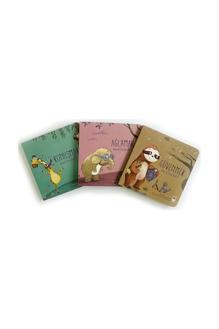 Nasıl Başladı Kitap Seti Güvenmek-konuşmak-ağlamak 3 Kitap 1 Arada Hikaye Kitap Seti 0-6 Yaş