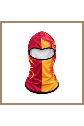 Kahveci.store Taraftar Maskesi Kışlık Unisex Termal Balaklava Boyunluk Nefes Alabilen Rüzgara Dayanıklı 22 Kırmızı