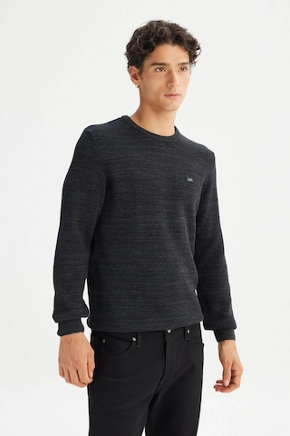 Lee Regular Fit Antrasit Erkek Örgü Kazak- L2520364003 Antrasit