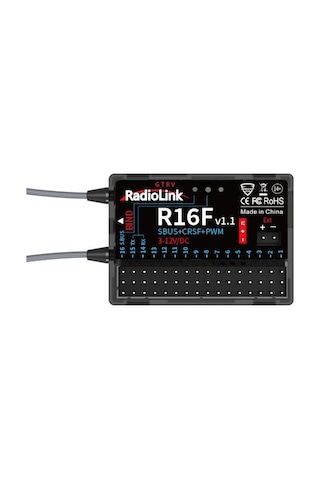 Radiolink T16d 2.4ghz 16 Kanal Radio Kontrol Uzaktan Kumanda +r16f Alıcı Elrs,crossfıre Destekli Çanta Dahil