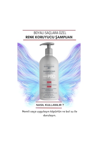 Hair Pro Boyalı Saçlara Özel Renk Koruyucu Şampuan 750ml
