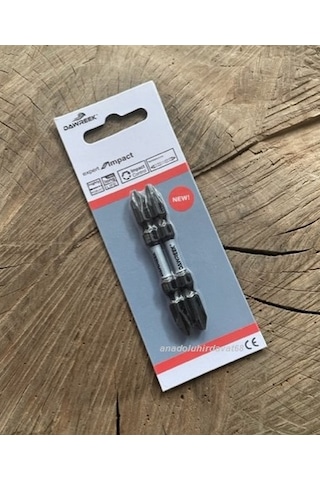 Dwk Ph2 Bits Uç Mıknatıslı Çift Yönlü Yıldız Uç Ph2 Vida Sıkma Ucu 65mm 2li
